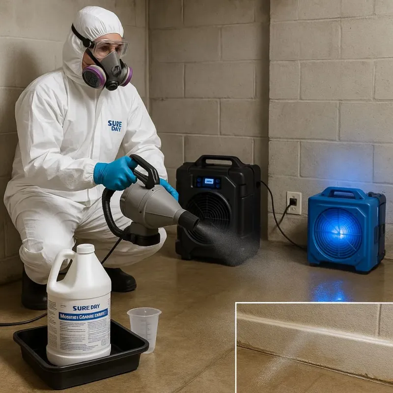 Sanitization and Odor Removal process in Los Molinos, CA