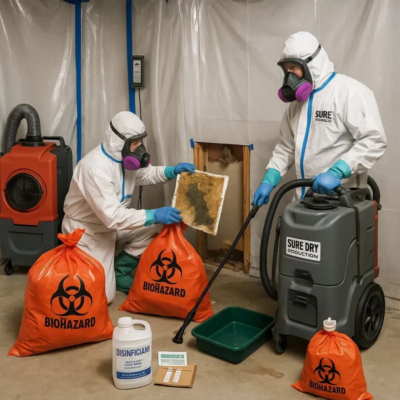 Contaminated Water Handling Protocols process in Los Molinos, CA